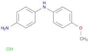 1-​N-​(4-​Methoxyphenyl)​benzene-​1,​4-​diamine hydrochloride
