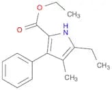 1H-Pyrrole-2-carboxylic acid, 5-ethyl-4-methyl-3-phenyl-, ethyl ester