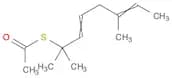 Ethanethioic acid, S-(1,1,5-trimethyl-2,5-heptadienyl) ester