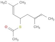 Ethanethioic acid, S-[3-methyl-1-(2-methyl-1-propenyl)-3-pentenyl] ester