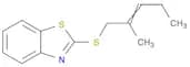 Benzothiazole, 2-[(2-methyl-2-pentenyl)thio]-