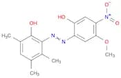 Phenol, 2-[(2-hydroxy-5-methoxy-4-nitrophenyl)azo]-3,4,6-trimethyl-