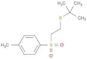 Benzene, 1-[[2-[(1,1-dimethylethyl)thio]ethyl]sulfonyl]-4-methyl-