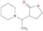 2(3H)-Furanone, dihydro-3-[1-(1-piperidinyl)ethyl]-