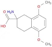 2-Amino-5,8-dimethoxy-1,2,3,4-tetrahydronaphthalene-2-carboxylic acid