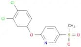 2-(3,4-DICHLOROPHENOXY)-5-(METHYLSULFONYL)-PYRIDINE