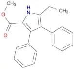 1H-Pyrrole-2-carboxylic acid, 5-ethyl-3,4-diphenyl-, methyl ester