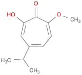 2,4,6-Cycloheptatrien-1-one, 2-hydroxy-7-methoxy-4-(1-methylethyl)-
