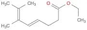 4,6-Octadienoic acid, 6,7-dimethyl-, ethyl ester, (E)-
