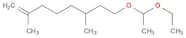 8-(1-Ethoxyethoxy)-2,6-dimethyloct-1-ene