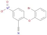 2-(2-BROMOPHENOXY)-5-NITROBENZONITRILE