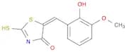 (5E)-5-(2-Hydroxy-3-methoxybenzylidene)-2-mercapto-1,3-thiazol-4(5H)-one