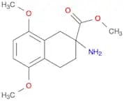 Methyl 2-amino-5,8-dimethoxy-1,2,3,4-tetrahydronaphthalene-2-carboxylate
