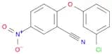2-(3-chlorophenoxy)-5-nitrobenzonitrile