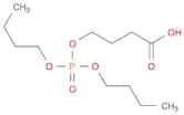Butanoic acid, 4-[(dibutoxyphosphinyl)oxy]-
