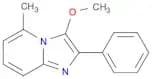 Imidazo[1,2-a]pyridine, 3-methoxy-5-methyl-2-phenyl-
