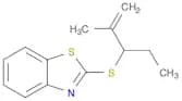Benzothiazole, 2-[(1-ethyl-2-methyl-2-propenyl)thio]-