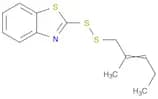 Benzothiazole, 2-[(2-methyl-2-pentenyl)dithio]-
