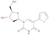 Uridine, 2'-deoxy-5-(2-thienyl)-