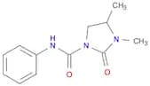 1-Imidazolidinecarboxamide, 3,4-dimethyl-2-oxo-N-phenyl-