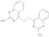 Quinazoline, 4,4'-dithiobis[2-methyl-