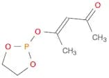 3-Penten-2-one, 4-(1,3,2-dioxaphospholan-2-yloxy)-, (E)-