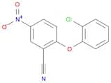 2-(2-chlorophenoxy)-5-nitrobenzonitrile