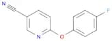 6-(4-fluorophenoxy)pyridine-3-carbonitrile