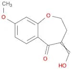 1-Benzoxepin-5(2H)-one, 3,4-dihydro-4-(hydroxymethylene)-8-methoxy-