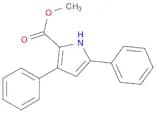 1H-Pyrrole-2-carboxylic acid, 3,5-diphenyl-, methyl ester
