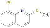 8-Quinolinethiol, 2-(methylthio)-