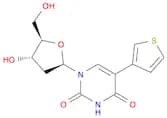 Uridine, 2'-deoxy-5-(3-thienyl)-