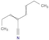 3-Hexenenitrile, 2-propylidene-