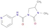 1-Imidazolidinecarboxamide, 3,4-dimethyl-2-oxo-N-3-pyridinyl-