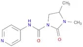 1-Imidazolidinecarboxamide, 3,4-dimethyl-2-oxo-N-4-pyridinyl-