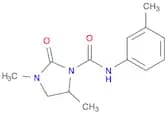 1-Imidazolidinecarboxamide, 3,5-dimethyl-N-(3-methylphenyl)-2-oxo-