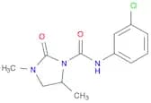 1-Imidazolidinecarboxamide, N-(3-chlorophenyl)-3,5-dimethyl-2-oxo-