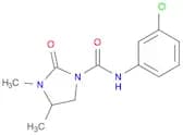 1-Imidazolidinecarboxamide, N-(3-chlorophenyl)-3,4-dimethyl-2-oxo-
