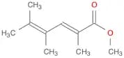 2,4-Hexadienoic acid, 2,4,5-trimethyl-, methyl ester, (E)-