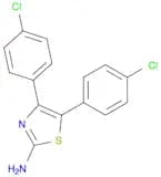 2-Thiazolamine, 4,5-bis(4-chlorophenyl)-