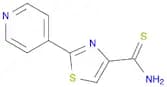4-Thiazolecarbothioamide, 2-(4-pyridinyl)-