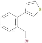 3-[2-(bromomethyl)phenyl]thiophene