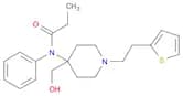N-(4-(HYDROXYMETHYL)-1-(2-(2-THIENYL)ETHYL)-PIPERIDIN-4-YL)-N-PHENYLPRO PANAMIDE