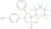 Benzene, 1-methyl-4-[1-(phenylthio)-2-[(tridecafluorohexyl)sulfonyl]ethyl]-