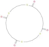 1,5,12,16-Tetrathiacyclodocosane-6,11,17,22-tetrone