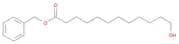 Dodecanoic acid, 12-hydroxy-, phenylmethyl ester