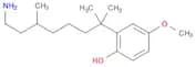 Phenol, 2-(7-amino-1,1,5-trimethylheptyl)-4-methoxy-
