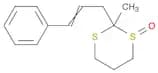 1,3-Dithiane, 2-methyl-2-(3-phenyl-2-propenyl)-, 1-oxide