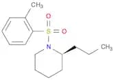 Piperidine, 1-[(methylphenyl)sulfonyl]-2-propyl-, (S)-