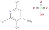 Pyridine, 2,3,4,6-tetramethyl-, perchlorate